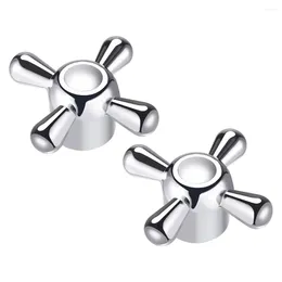 Bath Accessory Set Handles Faucet Knob 2pcs 69x31x27mm Replacement T For Kitchen Tap Triangular Valve Wash Basin Switch Universal