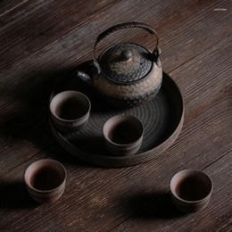 Teaware Sets Japanese Crude Tao Yi Pot Four Cups Of Tea Set Ceramic Travel TeaSet