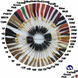 Hair Tools 46Colors Colour Rings For Human Extensions Xuchang Harmony Can Customised Yourself Fashion Beauty Drop Delivery Products Acc Dh2Ob