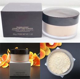 Face Makeup Loose Setting Powder Matte Longlasting Brighten Concealer 29g Silver Black Box9393758