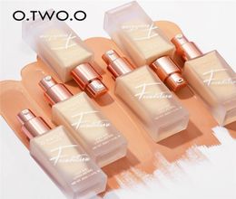 OTWOO Liquid Foundations Cosmetics For Face Concealer Full Covering Moisturizing Foundation Cream Natural Breathable Makeup1321084