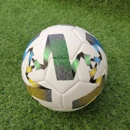 Professional Football Soccer Ball Official Size 5 PU Material Outdoor Team Match Game Machine Sewing Training PVC 240513
