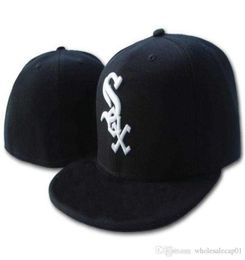 White Sox Baseball caps women men gorras hip hop Street casquette bone Fitted Hats2253398