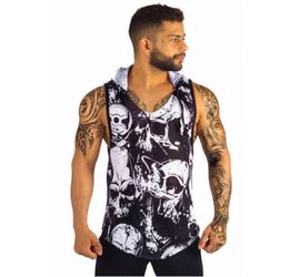 Men Bodybuilding Tank Tops Camouflage sleeveless Shirt Boy Gyms Fitness workout Singlet vest Undershirt Jogger Sport clothing7061337