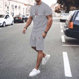 Mens Polos mens Tshirt suit shirt shorts top fashion 3D printing fitness brand summer sports outdoor leisure 2005ess