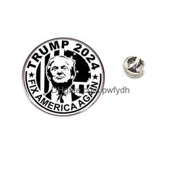 Other Event Party Supplies Trump Pin Fix America Again Brooch 2024 Presidential Election Metal Badge Drop Delivery Home Garden Festi Dhzme