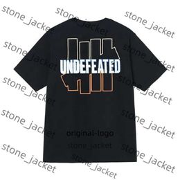 Undefeated T Shirt Men T Shirts Designer T-Shirts Loose Breathable Oversize Casual T-Shirt 100%Cotton Men Women Soft Short Sleeve US Size undefined c207