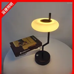 Table Lamps Retro Simple American LED Charging Warm Light Atmosphere Bar Modern Decorative Lamp