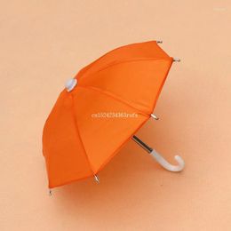 Party Decoration 100pcs Mini Children Umbrella Gift Decorative Umbrellas Toy Props Straight Shank Bending Handle