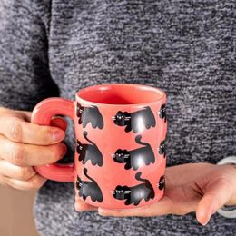 Mugs Japanese Style Coffee Mug Ceramic Milk Cup Water Porcelain Cups Tableware For Friend Breakfast