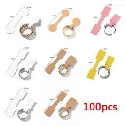 Jewellery Pouches 100Pcs Price Stickers Tags Self Adhesive Blank For Necklace Earring Bracelet Labels Packaging Supplies Small Businesses