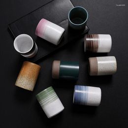 Mugs Japanese Colourful Espresso Cup Retro Ceramic Personal Tea Set Water Cups Coffee Teaware