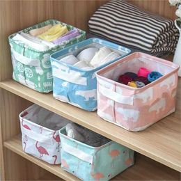 Boxes Storage# Organisers of foldable storage baskets with handles foldable canvas containers household items decorations and toys Y240520LPZ0