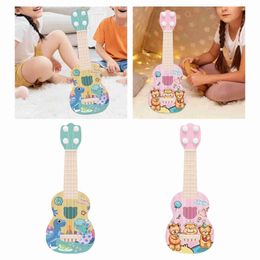 Guitar Mini Quad Guitar Toy Classical 4 Adjustable String Music WX