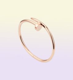 Bangle Classic Nail Bracelet Bracelets Designer For WomenMen Gold Bracelet Luxury Jewelry Titanium Steel GoldPlated Never 2733267