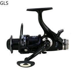 GLS 5.2 1 Gear Ratio Spinning Fishing Reel Full Metal Spool 3000 4000 5000 6000 KC-Series 131BB Carp Fishing Wheel 240506