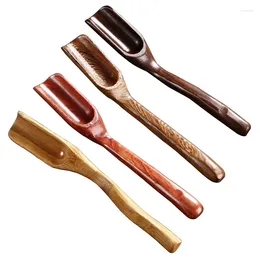 Tea Scoops Chinese Shovel Bamboo Retro Easy To Clean And Use Gift Perfect For Small Jars Of Spices Dropship