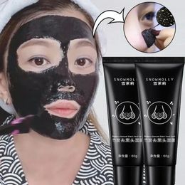 60G Zakarszkarza do zmywacza maska ​​krem ​​krem ​​z nosem czarne kropki maska ​​trądzik głębokie oczyszczanie kosmetyki Kosmetyki Kobiety Piękno Skin Care 240515