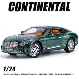 Diecast Model Cars 1 24 R-Type Continental Alloy Diecast Racing Car Toy Car Collectible Pull Back Toy Vehicles One Piece Fast and Furious Sound Y240520U7EL