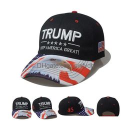 Party Hats Trump Keep America Baseball Cap 2024 Embroidered And Printing Hat Drop Delivery Home Garden Festive Supplies Dhpu8