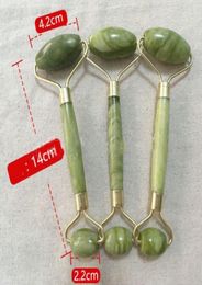 In stock Natural Facial Massage Jade Roller Face Thin Massager Lose weight Beauty Care Roller Tool 2483590