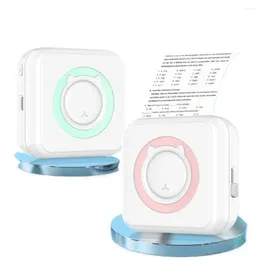 Portable Mini Printer Adhesive Label Sets Sublimation Po Printers Machine Thermal Multifunctional Sticker 3d Coding