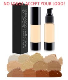 No Brand 25 Colour Face Bases vacuum bottle Foundation Waterproof Concealer Full Coverage accept your logo2970739