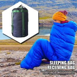 Sleeping Bag Storage Bag Classic Delicate Camping Sleeping Bag Compression Stuff Sack Leisure Hammock Storage Packs 240518