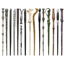 Party Favour 41 Styles Magic Props Cosplay Wand Ts Pvc Resin Magical Wands Kid Christmas Halloween Toy With Gift Box Drop Delivery Home Dhijg