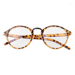 Sunglasses Vintage Clear Lens Eyeglasses Frame Retro Round Men Women Unisex Nerd Glasses K3KF