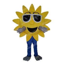 2024 Halloween Sun Mascot Costumes Halloween Cartoon Character Outfit Suit Xmas Outdoor Party Festival Dress Promotional Advertising Clothings