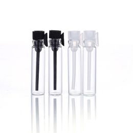 Packing Bottles Wholesale 1Ml Glass Per Bottle Inflatable Glasses Tube Empty Dropper With Black Lid Drop Delivery Office School Busine Dhw4A