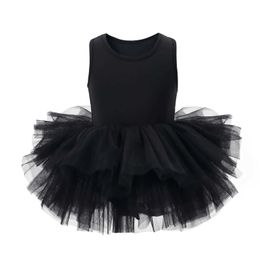 Girl's Dresses 1-8 Year Girl Ballet TuTuTu Dress Professional Childrens Dance Party Dress Performance Costume Princess Wedding Dress d240520