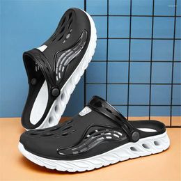 Sandals Big Size Number 43 Flip Flops Sneakers For Men Slipperes Shoes Men's White Sports Cool Shooes High-end Shors