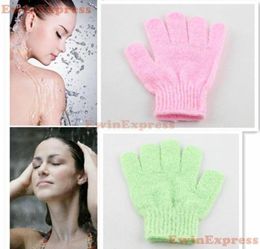 20x New Bath Shower Scrub Exfoliating Gloves To Eliminate Dead Skin Cells Restore Sponge Mitt Massage Spa 2856836
