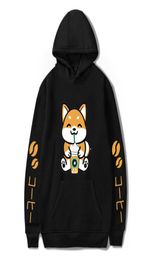 WAMNI Brand Fashion Hoodies Casual Dog Coffee Print Harajuku Stylish Pullovers Sweatshirts Male Autumn Puls size Hoodie 20199297092306610