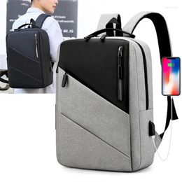 Backpack Business For Men Multifunctional Waterproof Bags 2024 USB Charging Laptop Bagpack Fashion Casual Rucksack Male