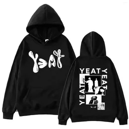Women's Hoodies 2024 Yeat Hoodie Harajuku Hip Hop Pullover Tops Sweatshirt Fans Gift