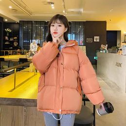 Autumn Winter Jacket Korea Women Coat Cotton Padded Loose Short Jackets Female Parka Fashion thick Warm Casual Overcoat9711459