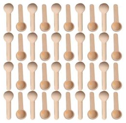 501002005001000Pcs Mini Nature Wooden Home Kitchen Cooking Spoons Tool Scooper Salt Seasoning Honey Coffee Spoons11922098