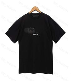 Summer PA Men Womens palm Tshirts Mans Stylist Tee Guillotine Bear palms Printed Short Sleeve Truncated Bears Angles Tees angel t6983062