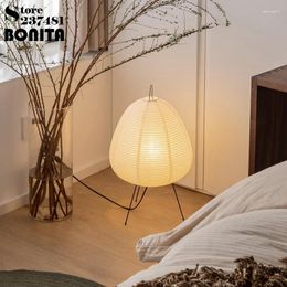 Table Lamps Bedroom Bedside Light Decorative Atmosphere Lamp For Living Room Homestay El Rice Paper Tripod