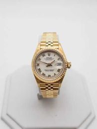 Luxury Watch Fashion Designer Wristwatches White Datejust President 18k Yellow Gold Ladies Serviced Automatic Mechanical Watches For Mens