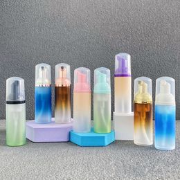 60ml Plastic Foamer Pump Bottle Empty Face Lashes Cleanser Cosmetic Bottle Soap Dispenser Foam Bottle J82