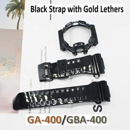 Smart Bracelet Wrist Cover Watch Band GA-400/GBA-400 Screen Protectors Frame Bezel Case GA400 GBA400 Strap Replacement bands 240520
