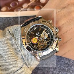 Bretiling Watch U1 Top AAA Breiting Watch Super-Ocean Stainless Steel Rotating Bezel Mens Watch Automatic Mechanical Rubber Band Watches Breightling 08ea