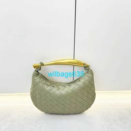 Totes Botte Venets Shoulder Bags Small Design New Woven Bag Sardine Bag Handbag Dumpling Bag Tide Casual Versatile Handbag Real Leather Bag with logo WL3L