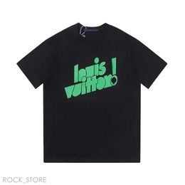 Louiseviution T Shirt Asian Size S-2Xl Designer T-Shirt Casual T Shirt With Monogrammed Print Short Sleeve Top Luxury Mens Hip Hop Clothing Louiseviution Shoe 548