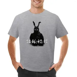 Men's Tank Tops Countdown Donnie Darko T-shirt Animal Prinfor Boys Vintage Clothes Blanks Black T Shirts For Men