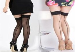 New Hosiery Seamed Stockings Sheer Stockings Thigh High Sexy Over Knee Women Nylon Tights Fashion Leg Wear Stocking5459492